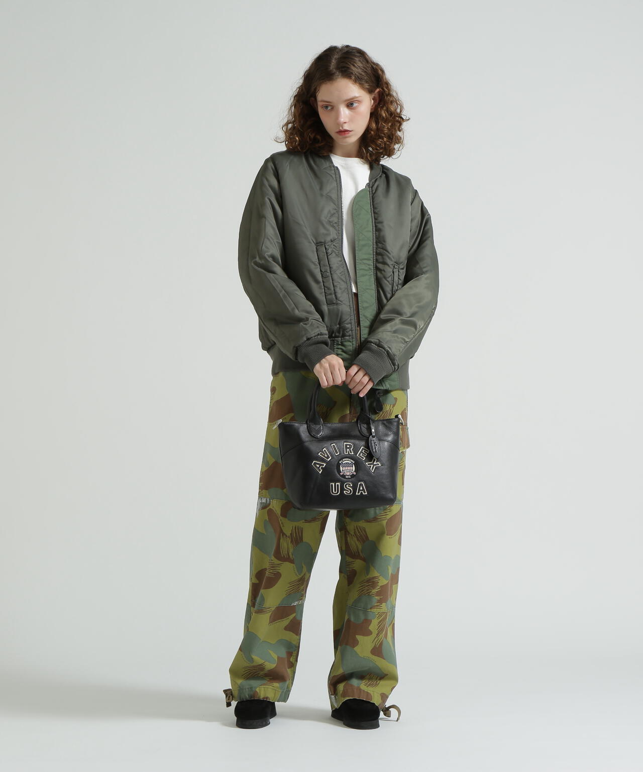 《WOMAN/直営店限定》WASHED MA-1 FLYING TIGERS