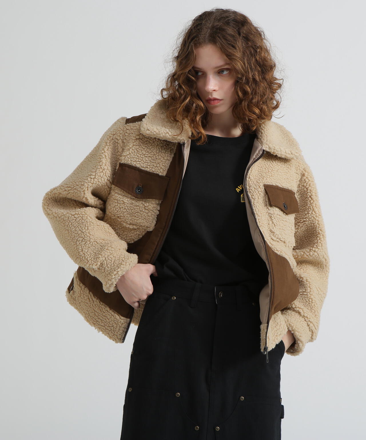《直営店限定》BOA COMBI JACKET/ボアコンビジャケット