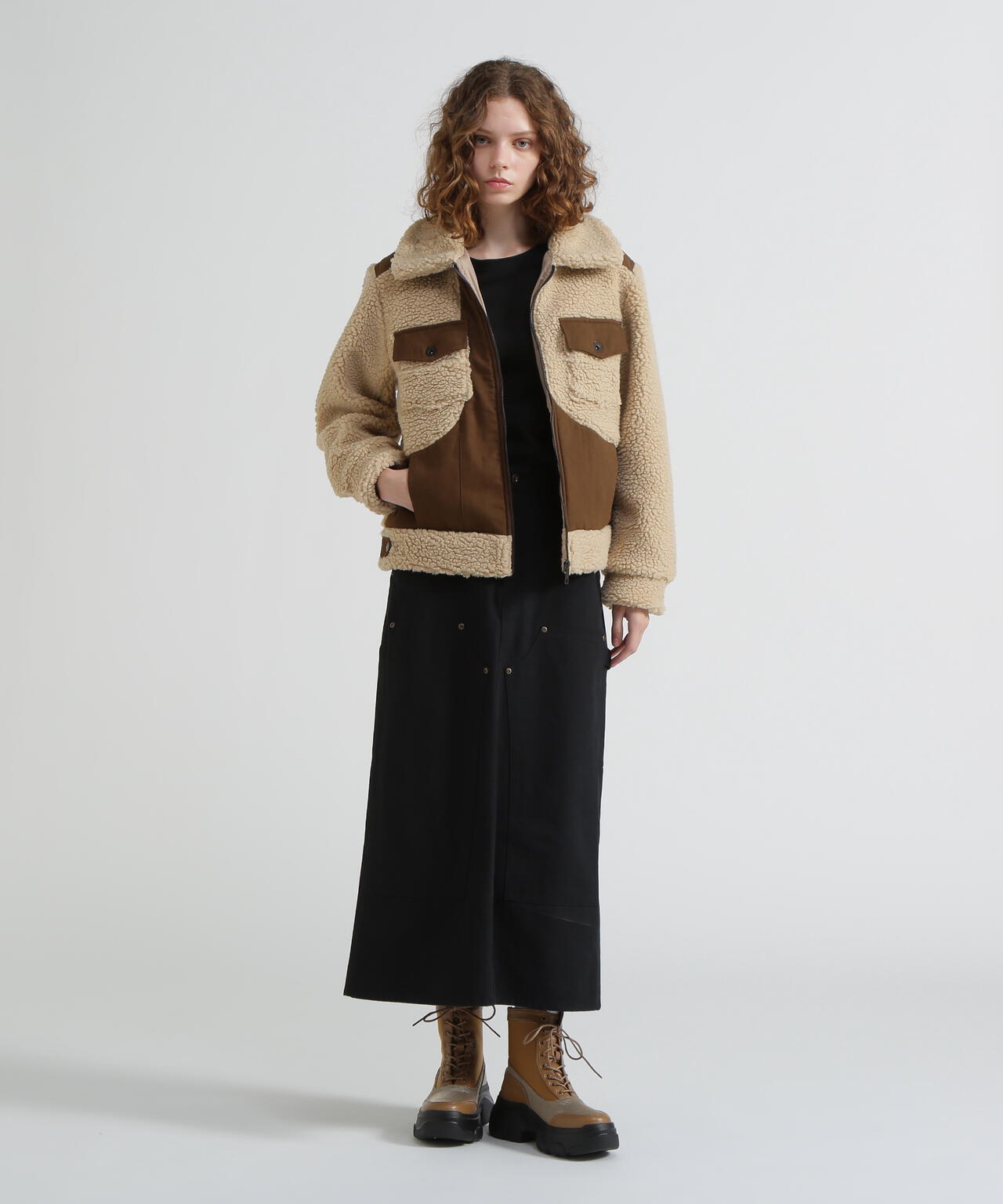 《直営店限定》BOA COMBI JACKET/ボアコンビジャケット