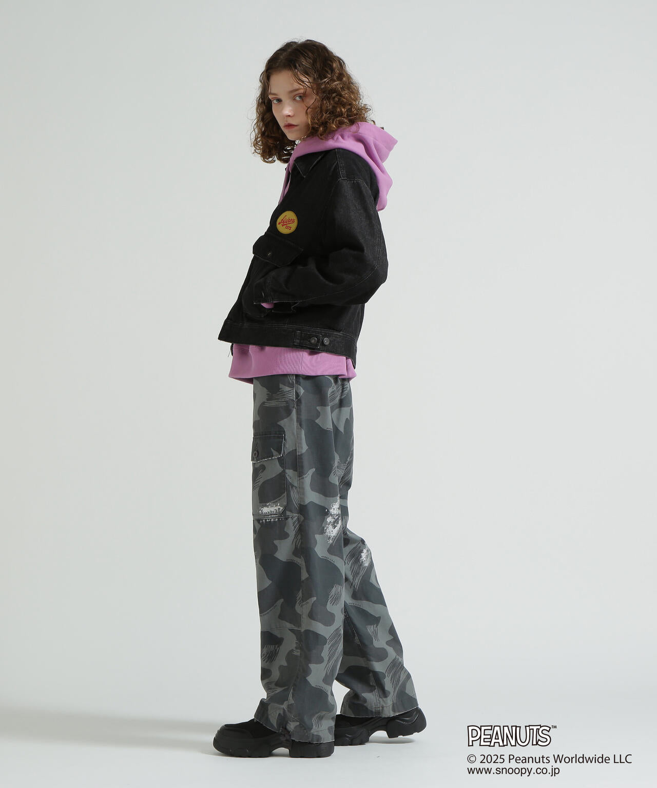 《AVIREX × PEANUTS》DENIM WORK JACKET / デニムワークジャケット / ピーナッツ / アヴィレックス