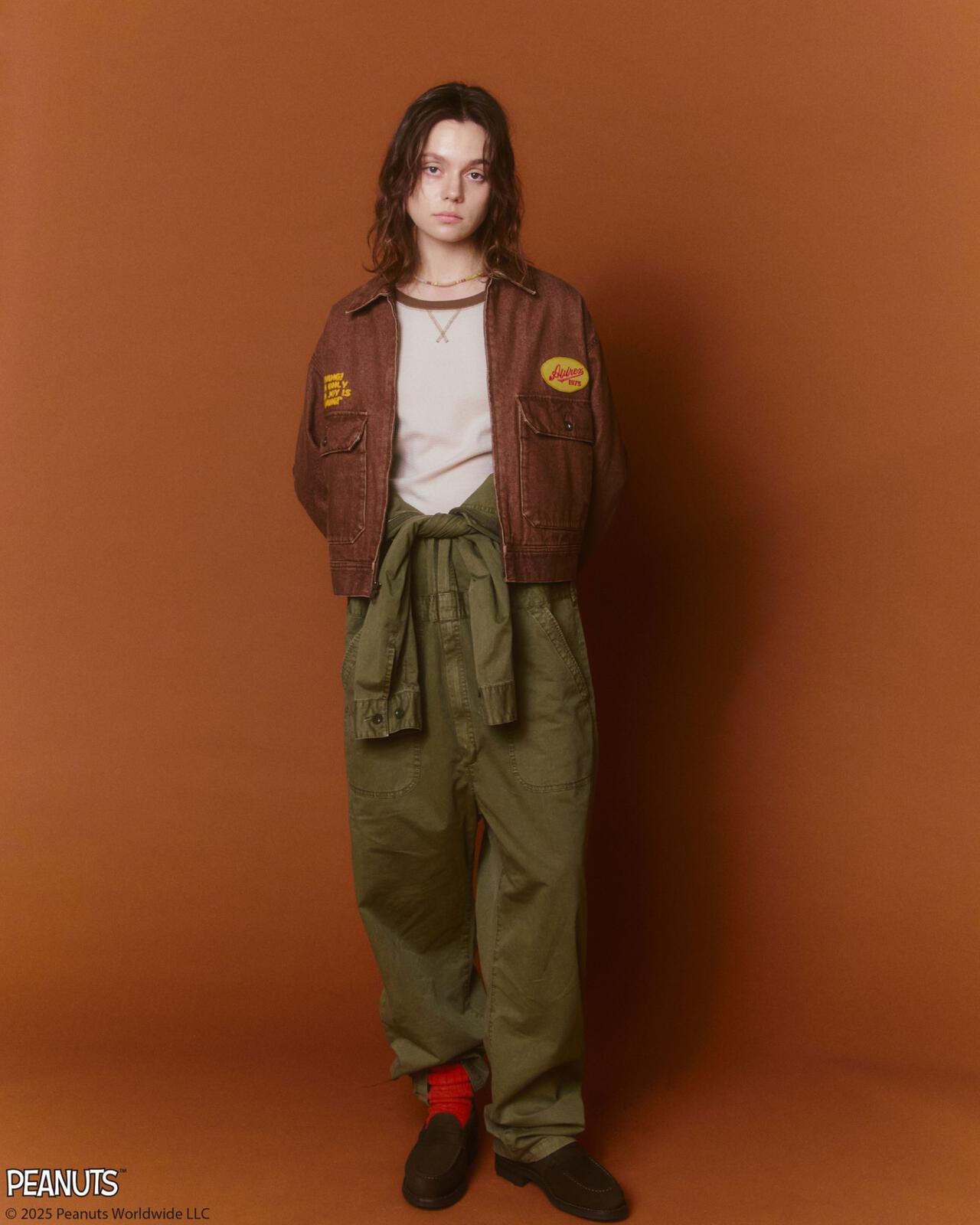 《AVIREX × PEANUTS》DENIM WORK JACKET / デニムワークジャケット / ピーナッツ / アヴィレックス