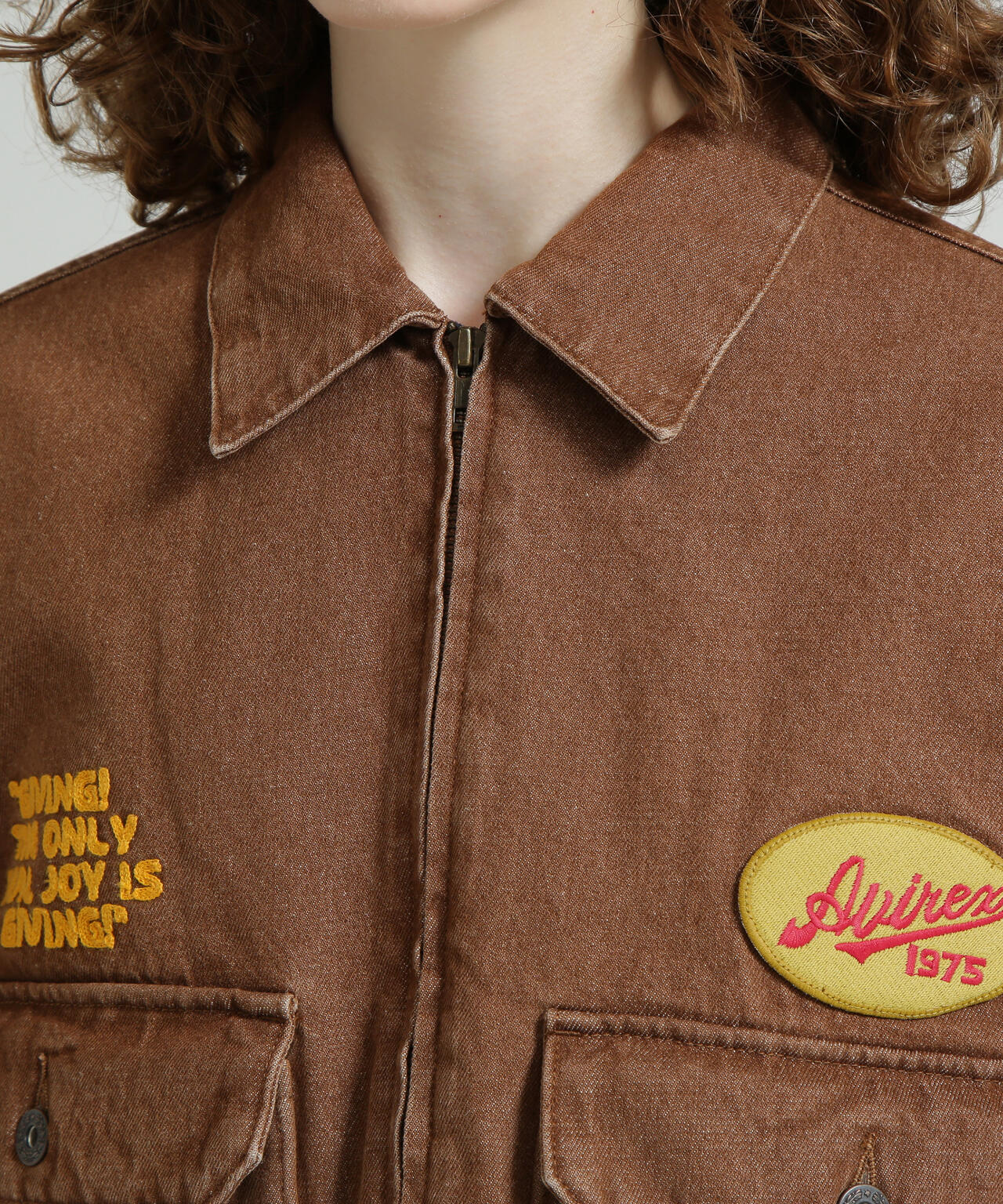 《AVIREX × PEANUTS》DENIM WORK JACKET / デニムワークジャケット / ピーナッツ / アヴィレックス