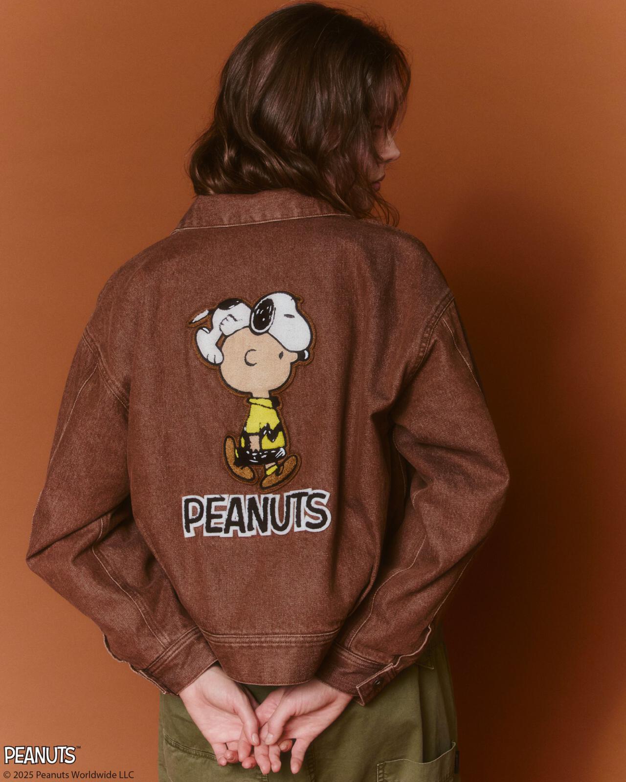《AVIREX × PEANUTS》DENIM WORK JACKET / デニムワークジャケット / ピーナッツ / アヴィレックス