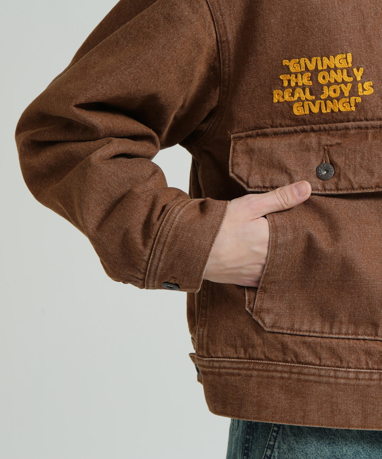 《AVIREX × PEANUTS》DENIM WORK JACKET / デニムワークジャケット / ピーナッツ / アヴィレックス