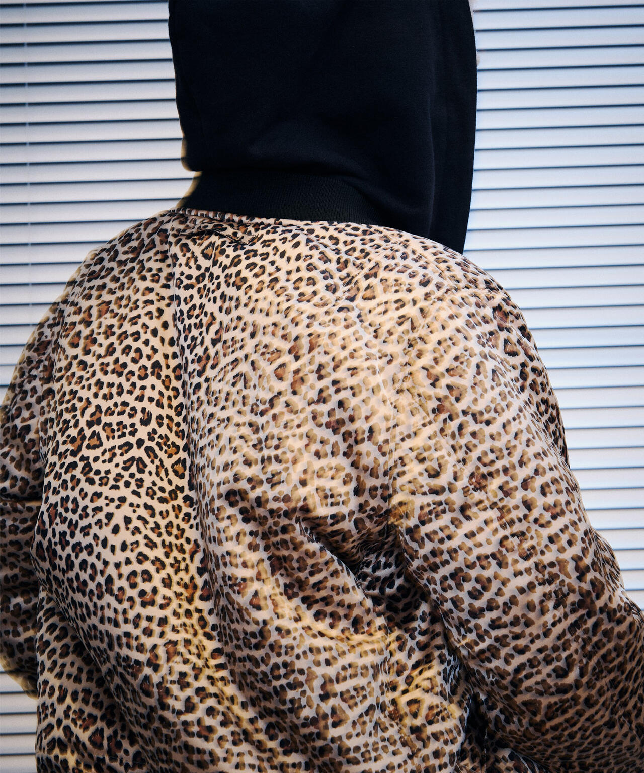 《WOMAN》LEOPARD LOGO MA-1