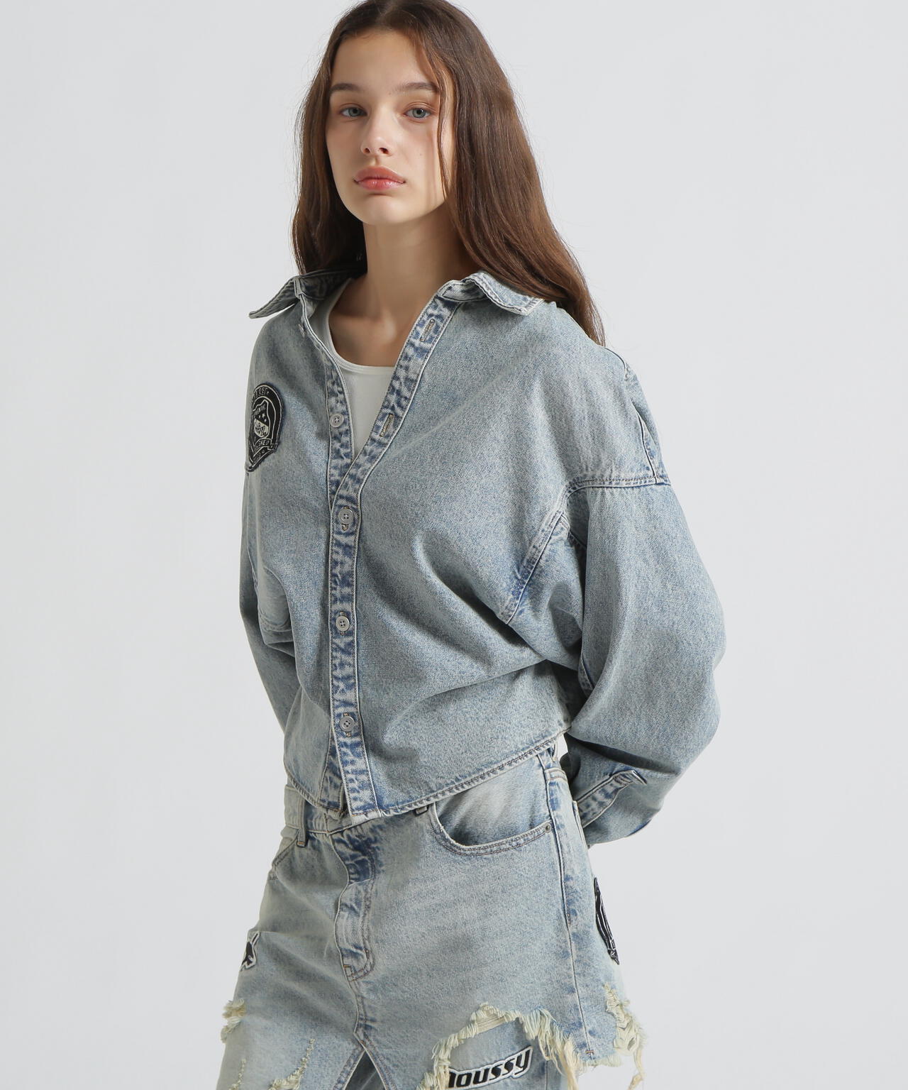《AVIREX×MOUSSY》DENIM SHIRT JACKET