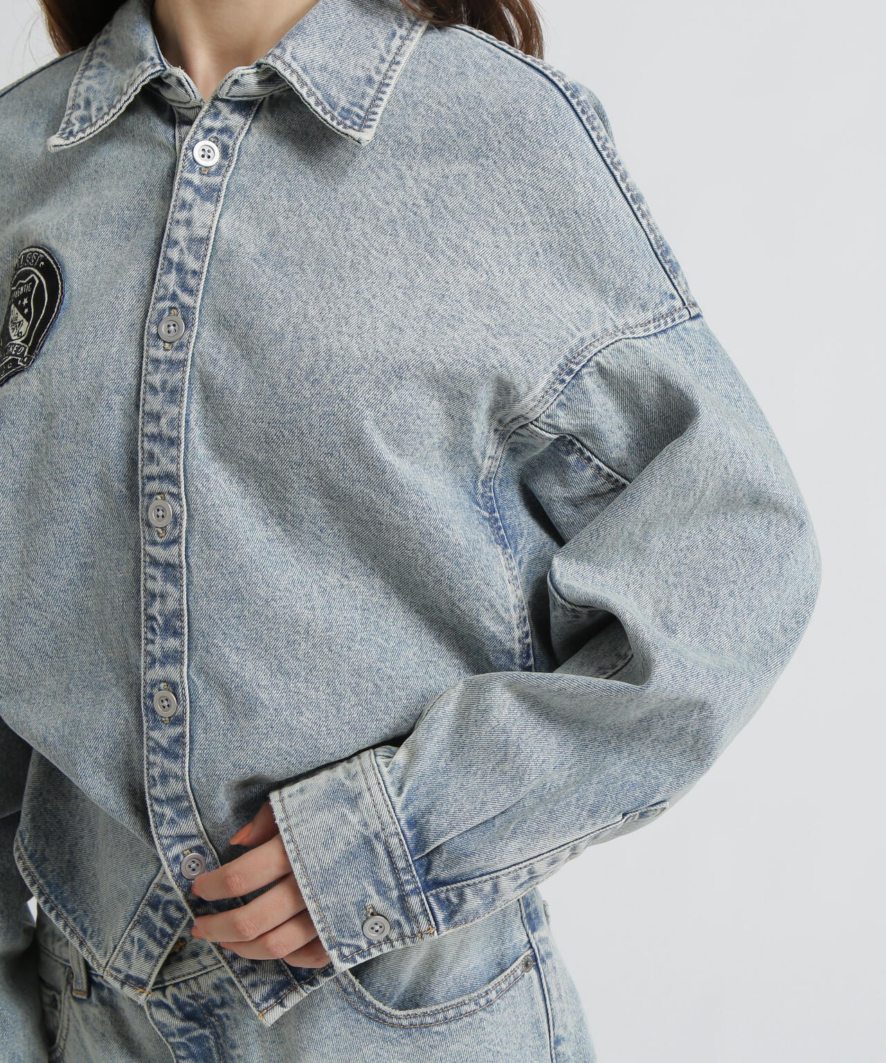 《AVIREX×MOUSSY》DENIM SHIRT JACKET