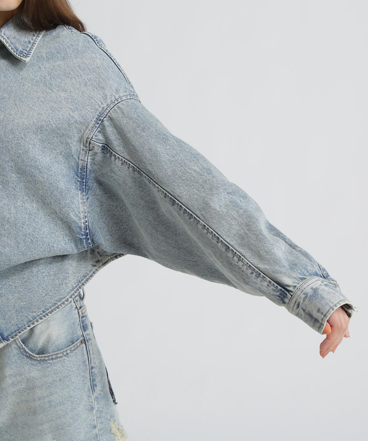 《AVIREX×MOUSSY》DENIM SHIRT JACKET