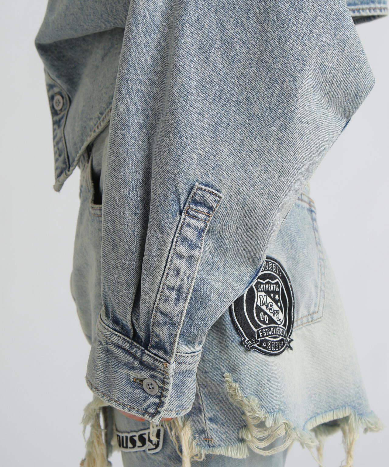 《AVIREX×MOUSSY》DENIM SHIRT JACKET