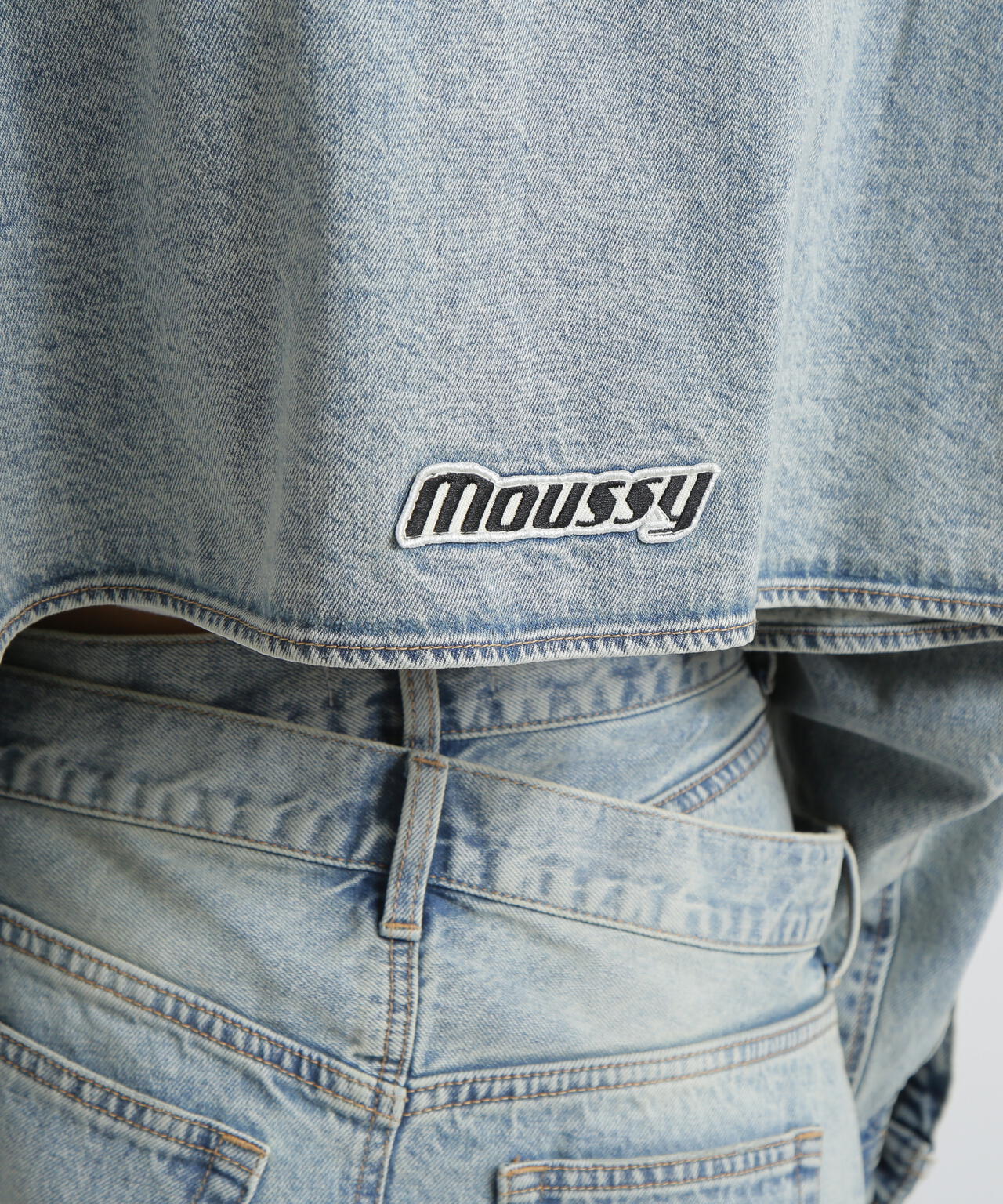 《AVIREX×MOUSSY》DENIM SHIRT JACKET