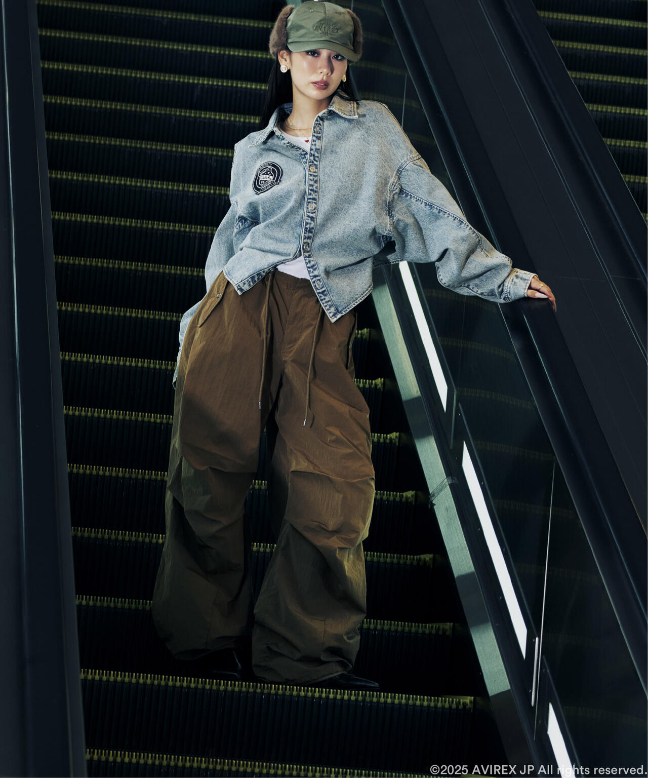 《AVIREX×MOUSSY》DENIM SHIRT JACKET