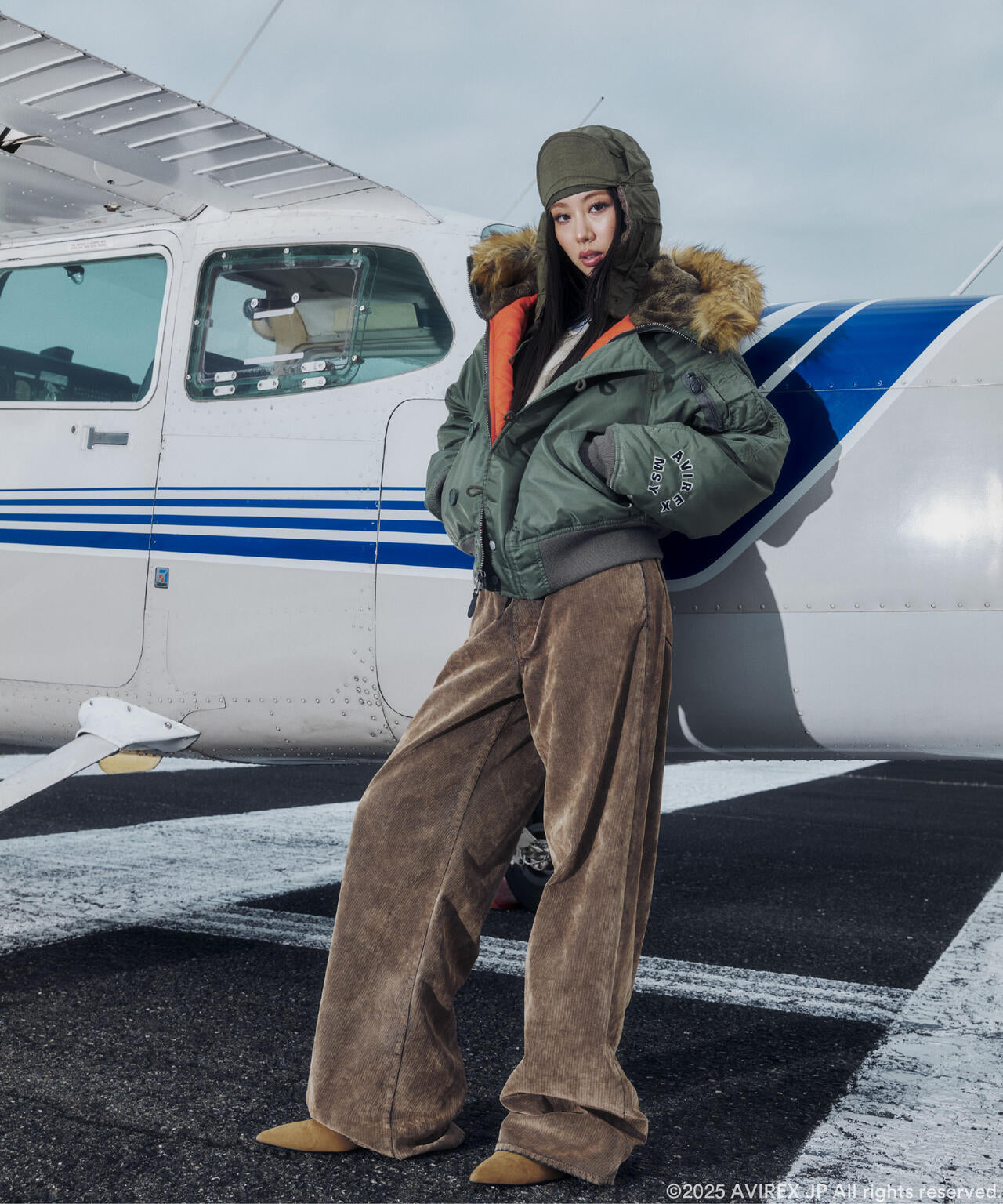 《AVIREX×MOUSSY》N-2B