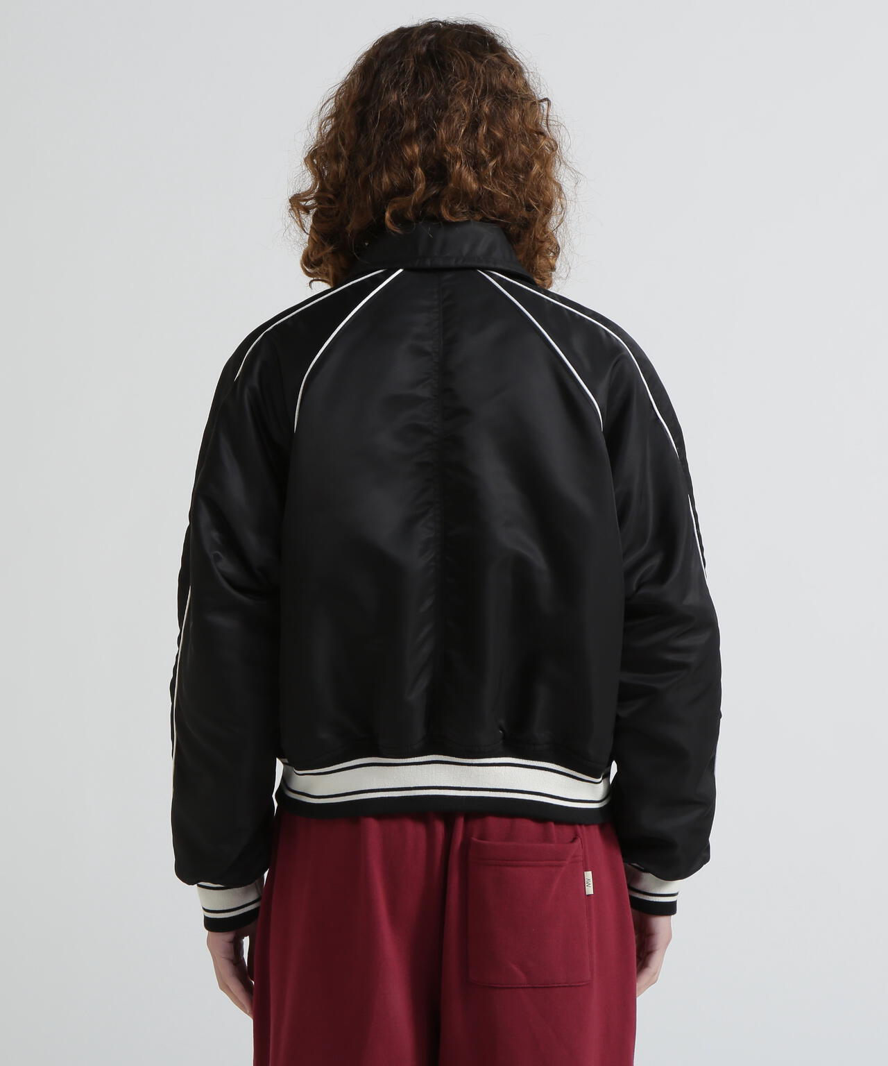 《AVIREX×MOUSSY》NYLON VARSITY JACKET