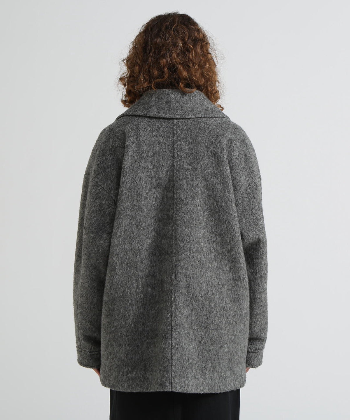 《直営店限定》SHAGGY PEA COAT/シャギーピーコート