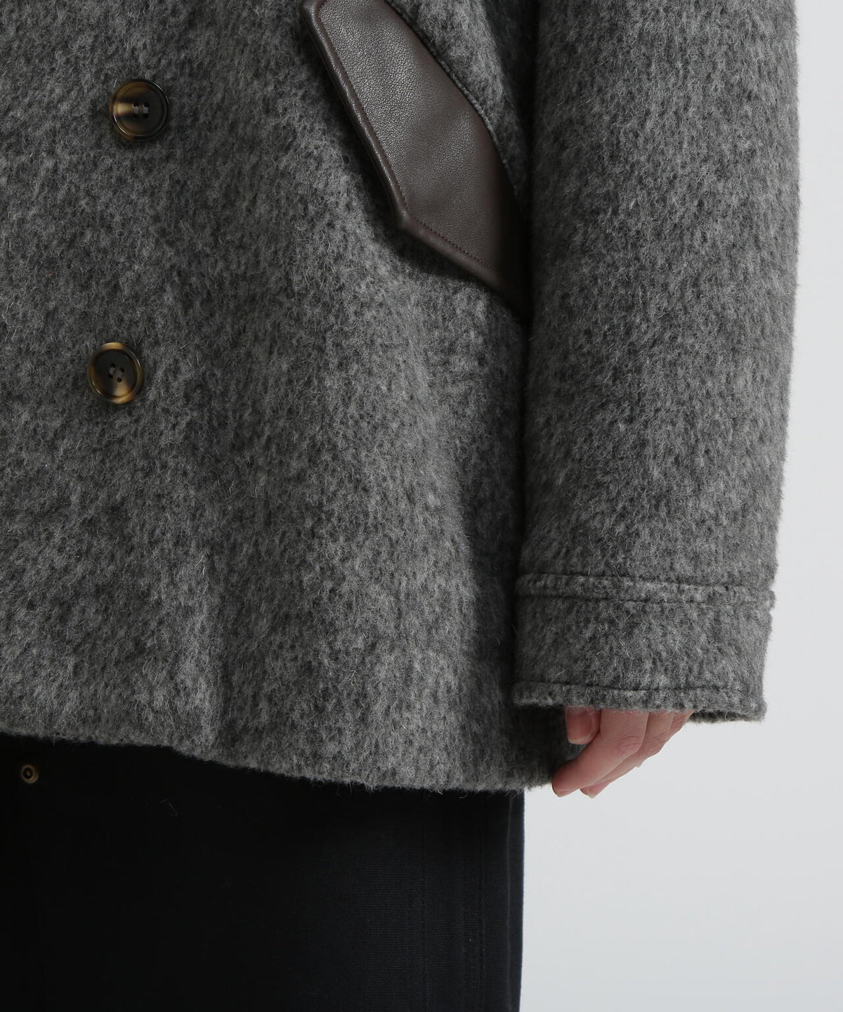 《直営店限定》SHAGGY PEA COAT/シャギーピーコート