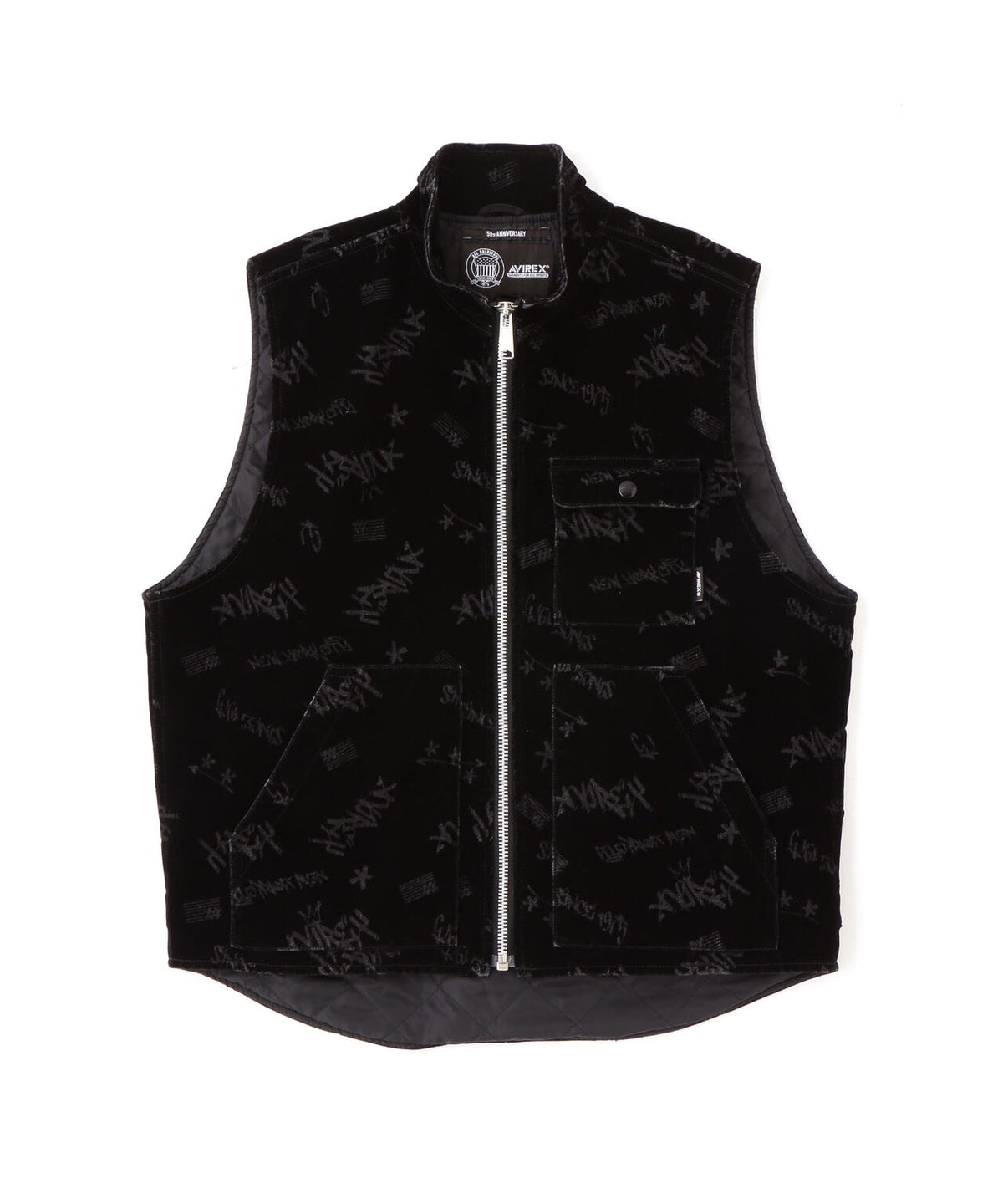 FLOCKING DENIM VEST
