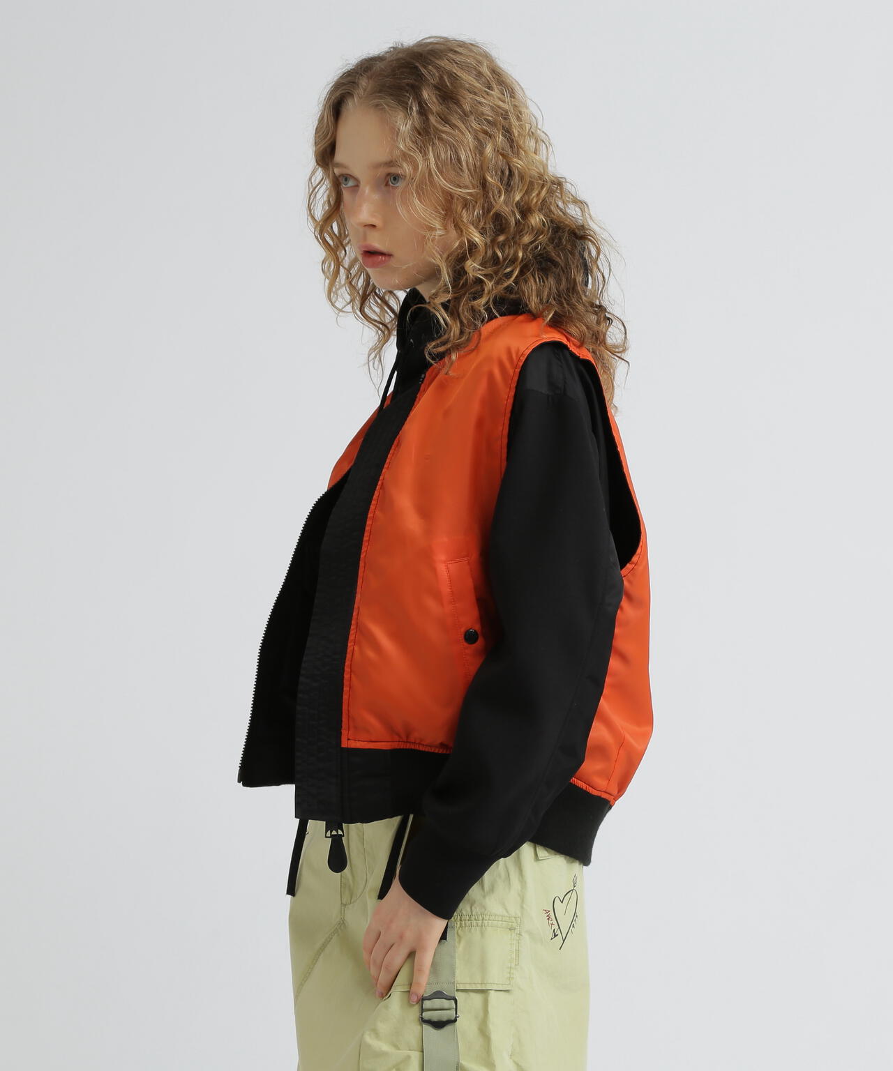 SLEEVELESS MA-1 VEST/スリーブレスMA-1ベスト