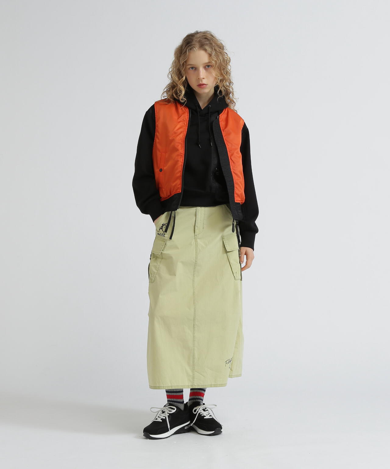 SLEEVELESS MA-1 VEST/スリーブレスMA-1ベスト