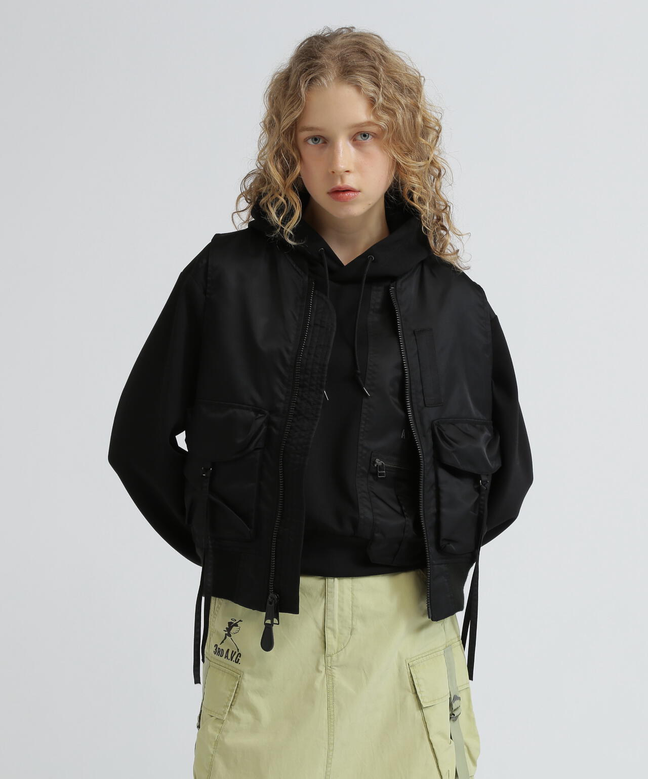 SLEEVELESS MA-1 VEST/スリーブレスMA-1ベスト