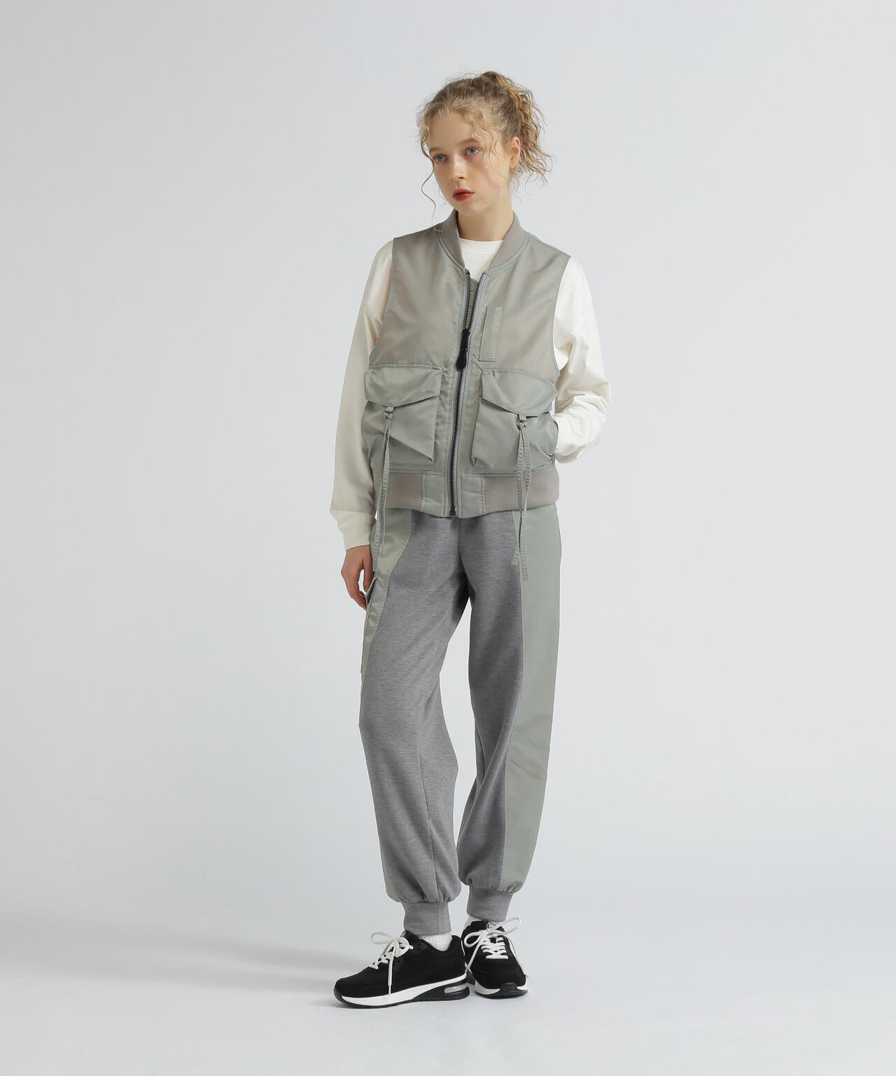 SLEEVELESS MA-1 VEST/スリーブレスMA-1ベスト