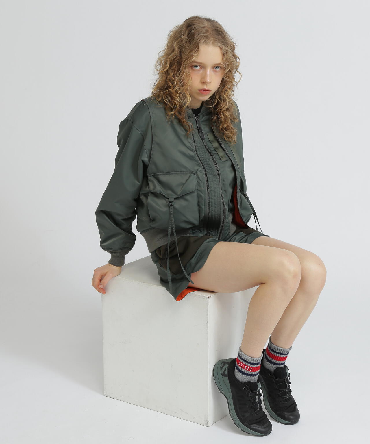 SLEEVELESS MA-1 VEST/スリーブレスMA-1ベスト