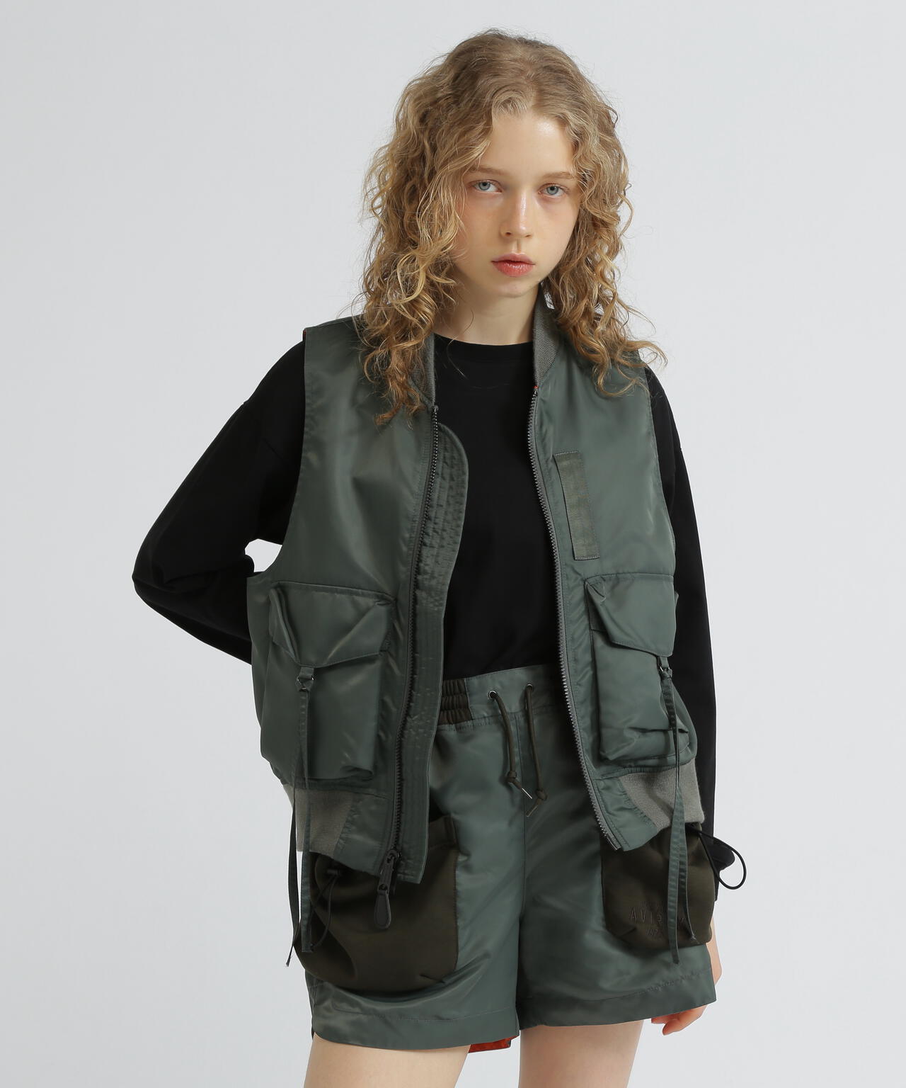 SLEEVELESS MA-1 VEST/スリーブレスMA-1ベスト