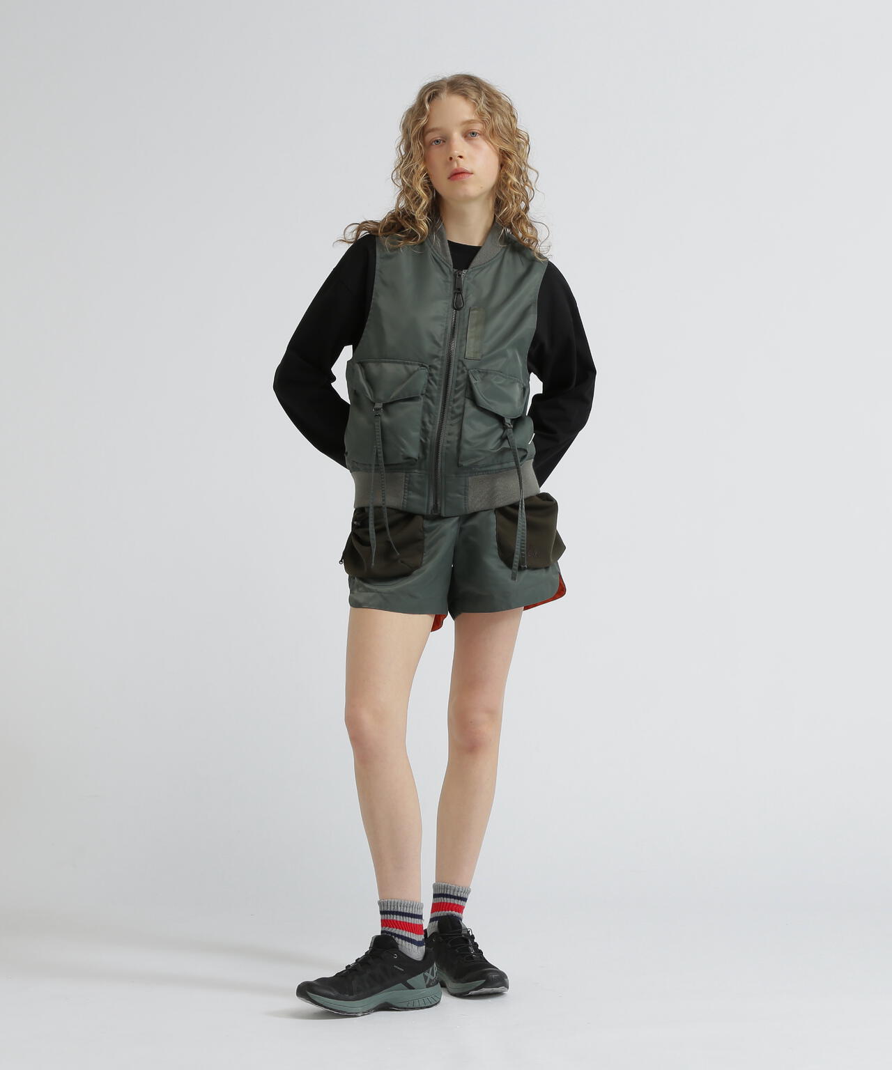 SLEEVELESS MA-1 VEST/スリーブレスMA-1ベスト