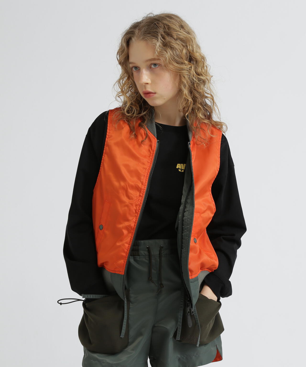 SLEEVELESS MA-1 VEST/スリーブレスMA-1ベスト