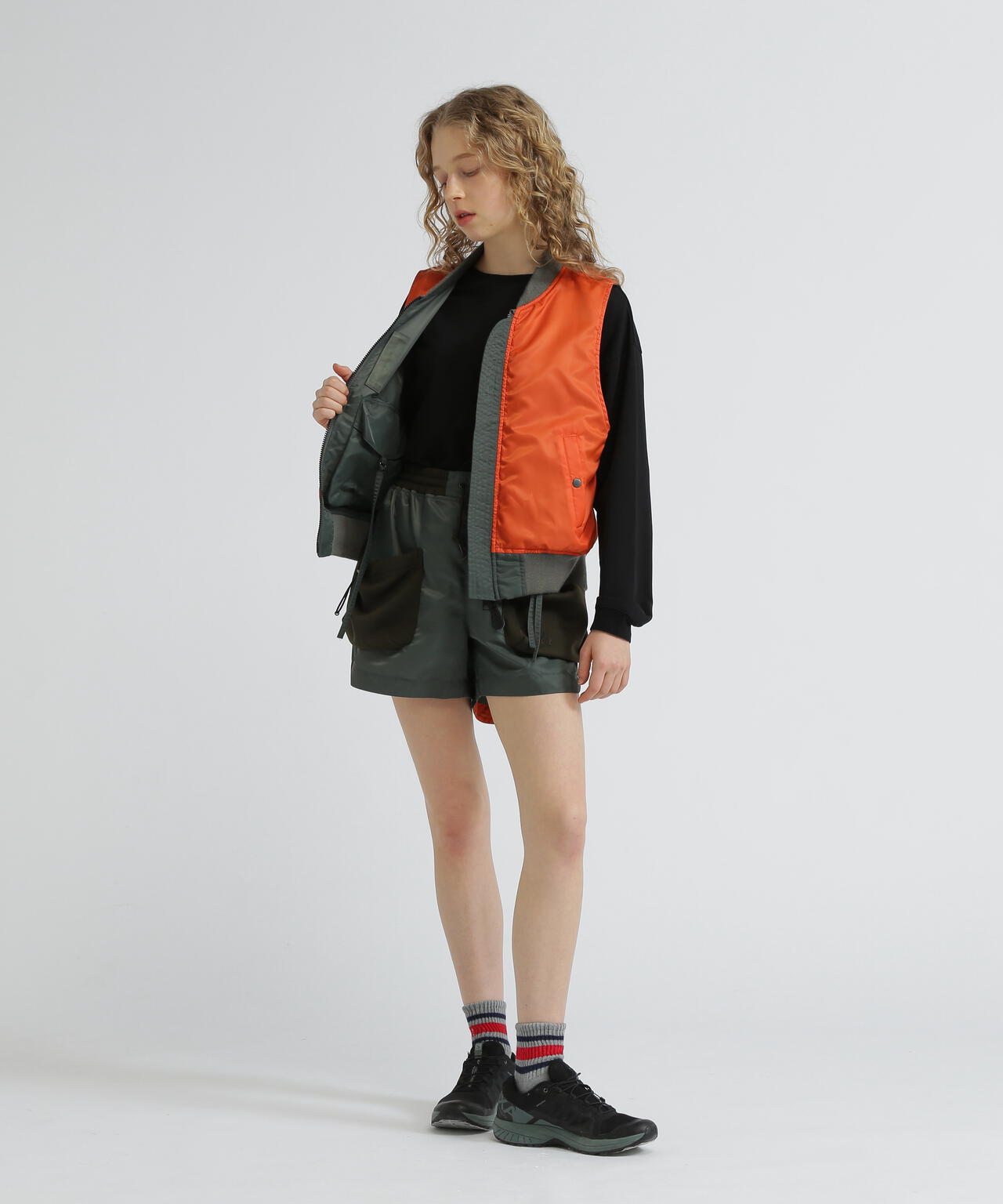 SLEEVELESS MA-1 VEST/スリーブレスMA-1ベスト