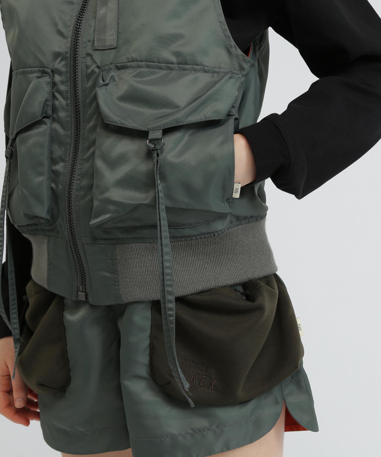 SLEEVELESS MA-1 VEST/スリーブレスMA-1ベスト