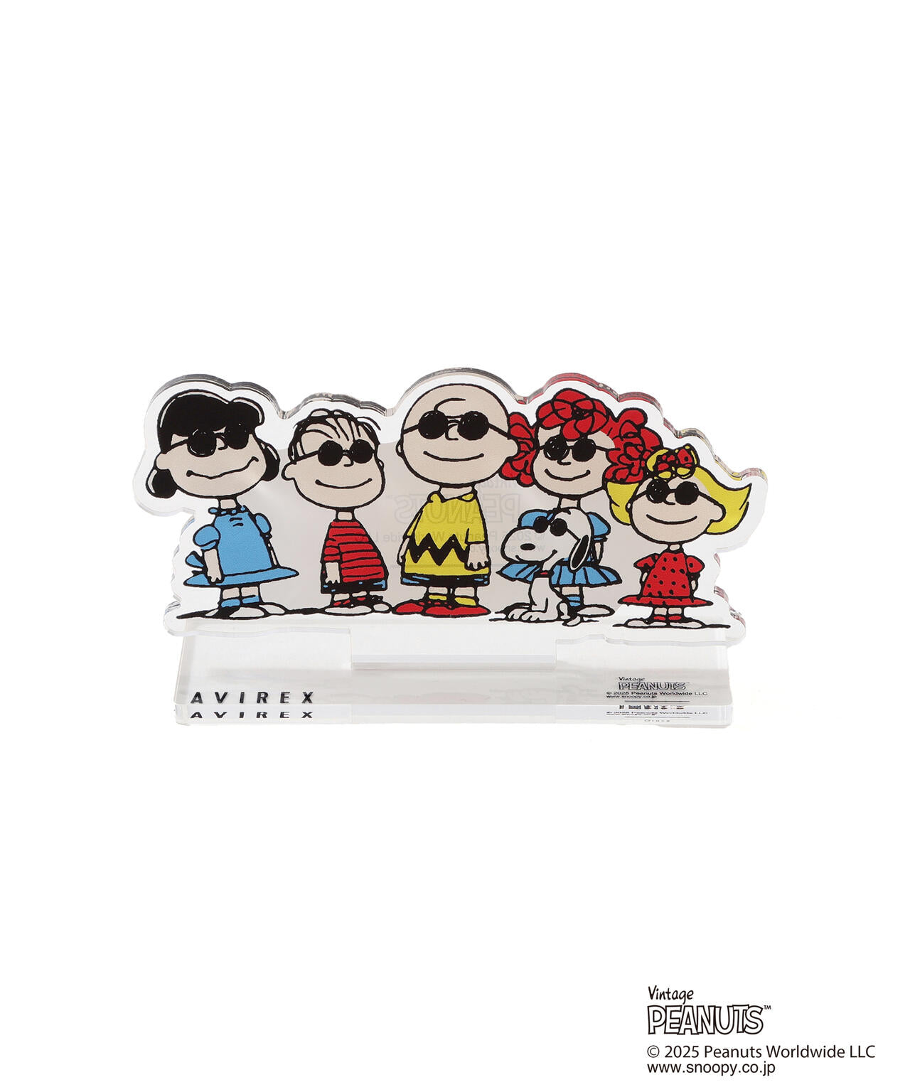 《AVIREX × PEANUTS》ACRYLIC STANDS / アクリルスタンド / ピーナッツ / アヴィレックス