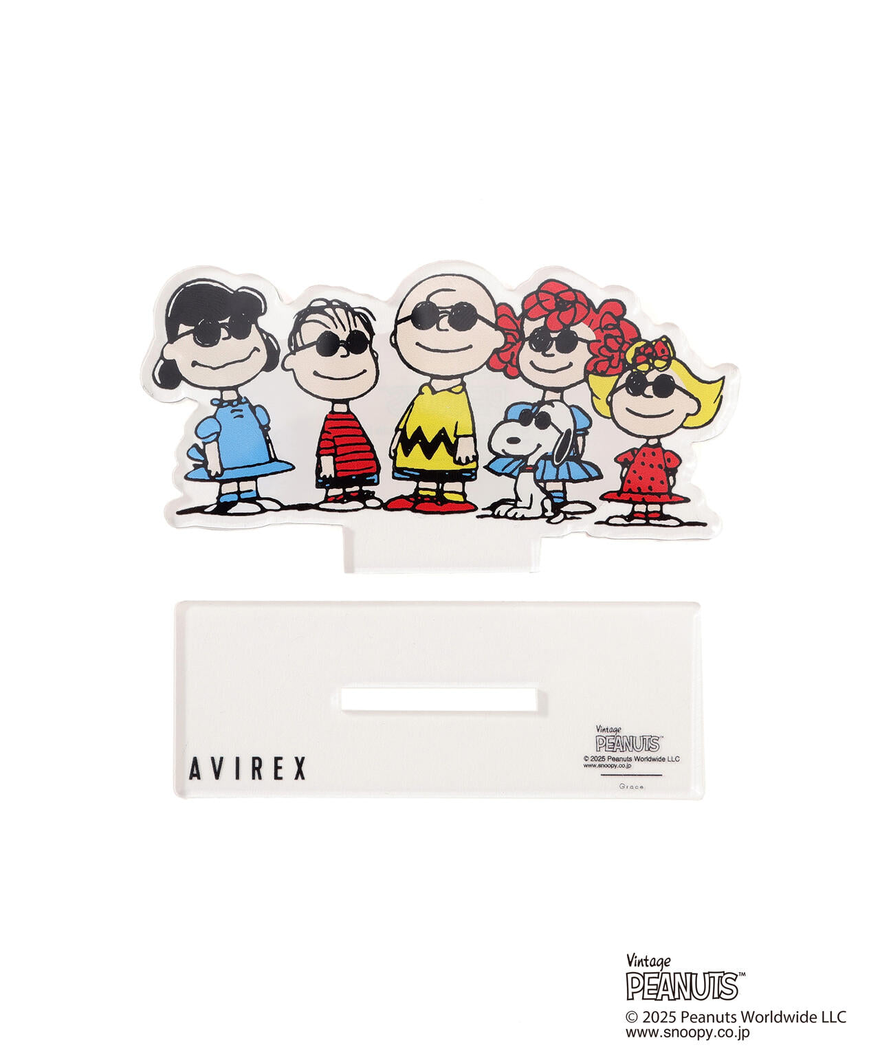 《AVIREX × PEANUTS》ACRYLIC STANDS / アクリルスタンド / ピーナッツ / アヴィレックス