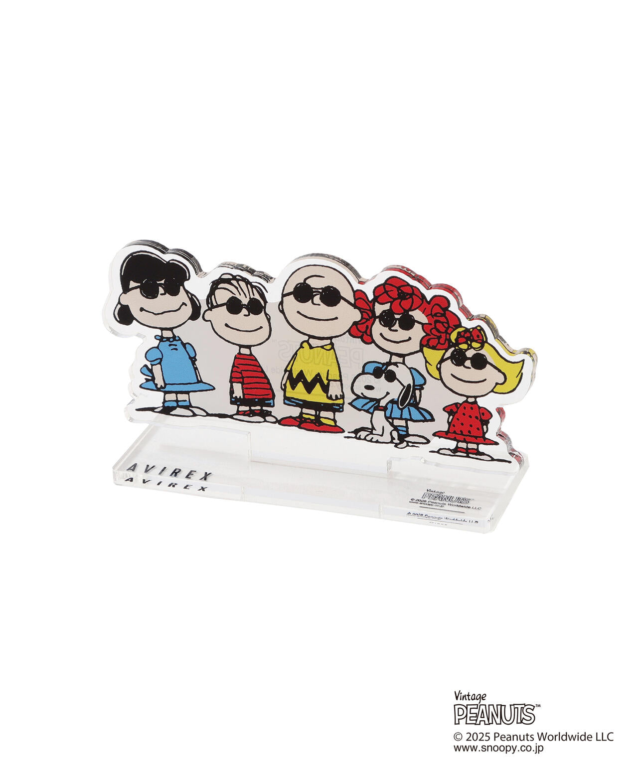 《AVIREX × PEANUTS》ACRYLIC STANDS / アクリルスタンド / ピーナッツ / アヴィレックス
