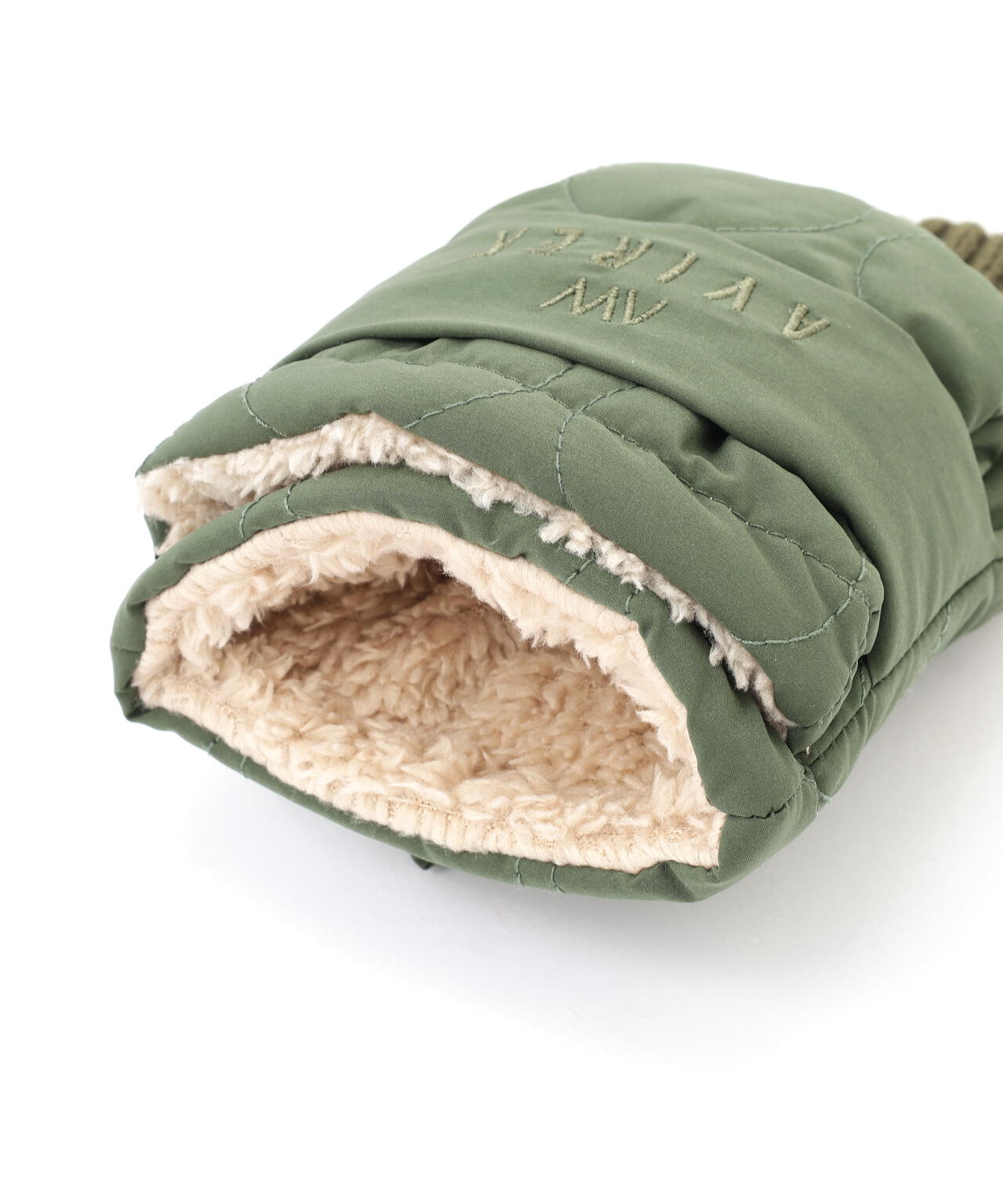 《直営店限定》QUILTING FUR GLOVE/キルティング ファー グローブ