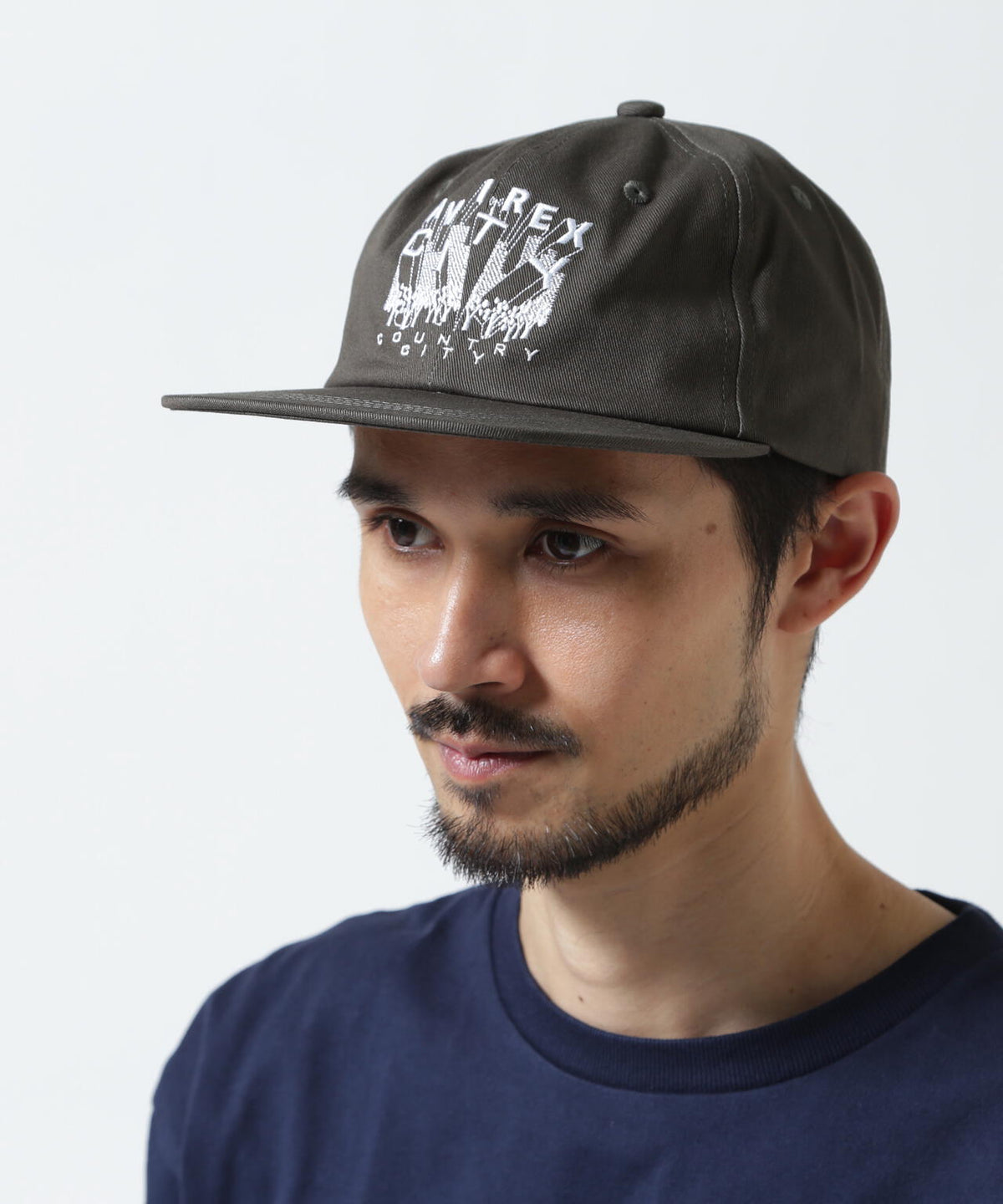 《AVIREX × CITY COUNTRY CITY》EMB 6PANEL CAP
