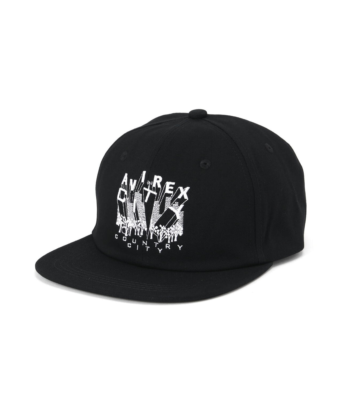 《AVIREX × CITY COUNTRY CITY》EMB 6PANEL CAP