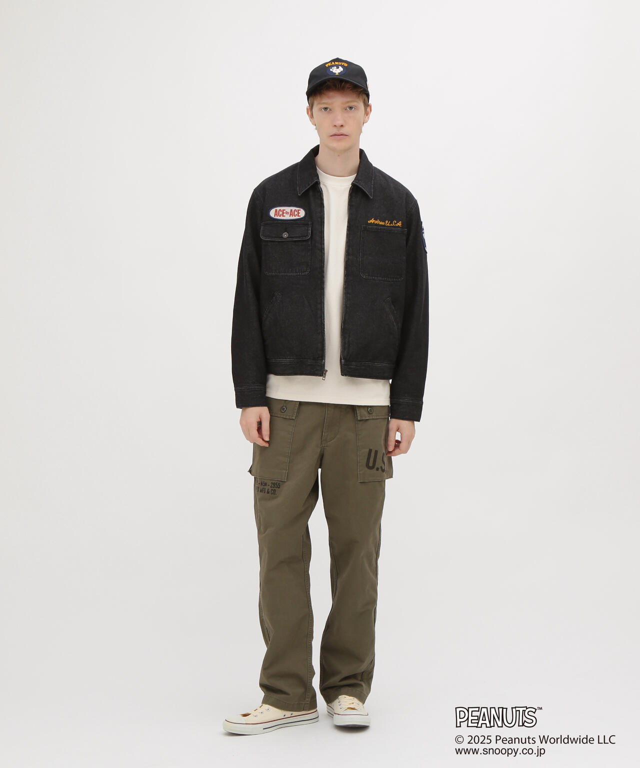 《AVIREX × PEANUTS》WORK CAP