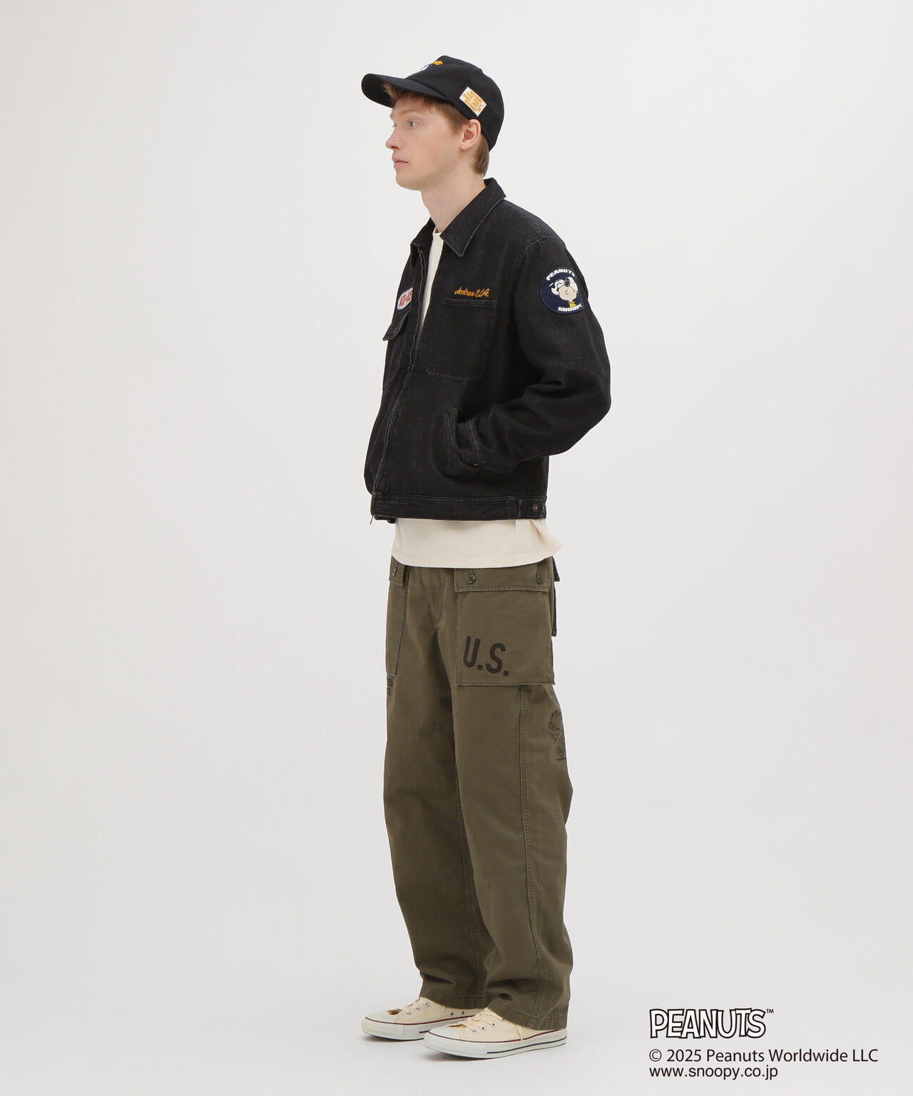 《AVIREX × PEANUTS》WORK CAP