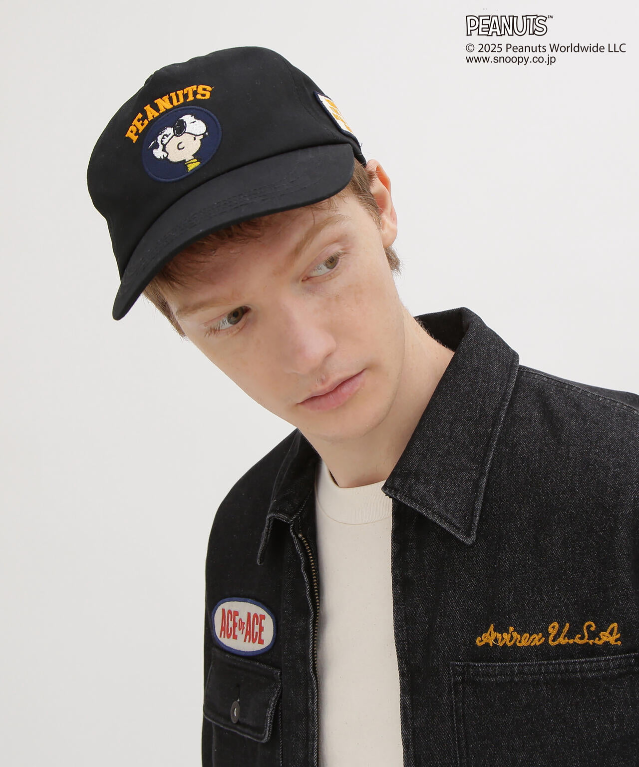 《AVIREX × PEANUTS》WORK CAP