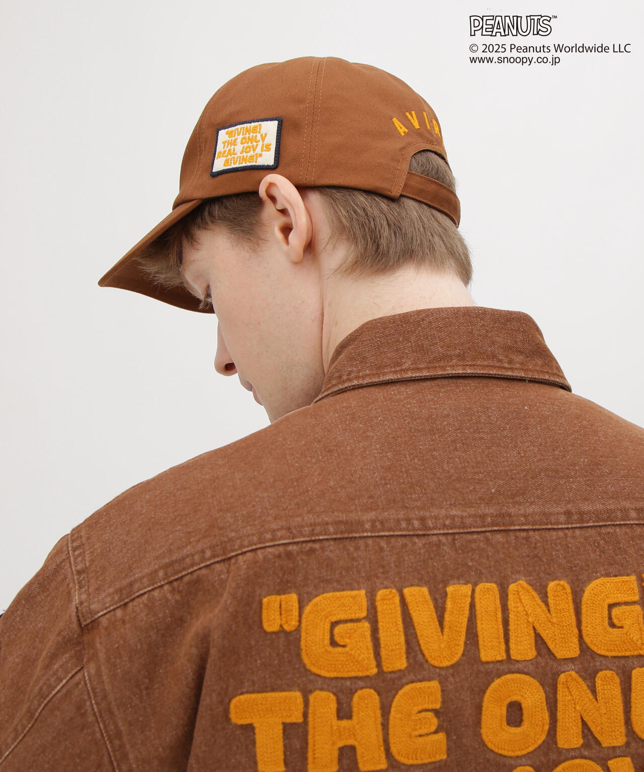 《AVIREX × PEANUTS》WORK CAP