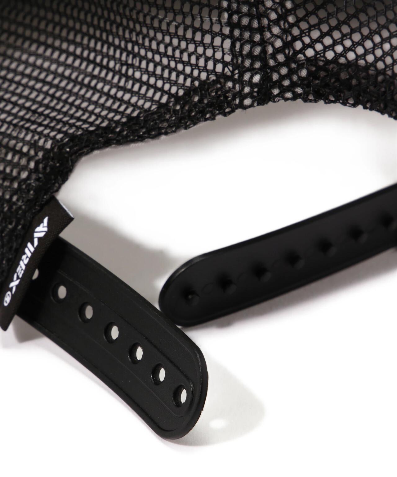 《WOMAN/直営店限定》RHINESTONE VARSITY LOGO MESH CAP/ラインストーンバーシティーロゴメッシュキャップ