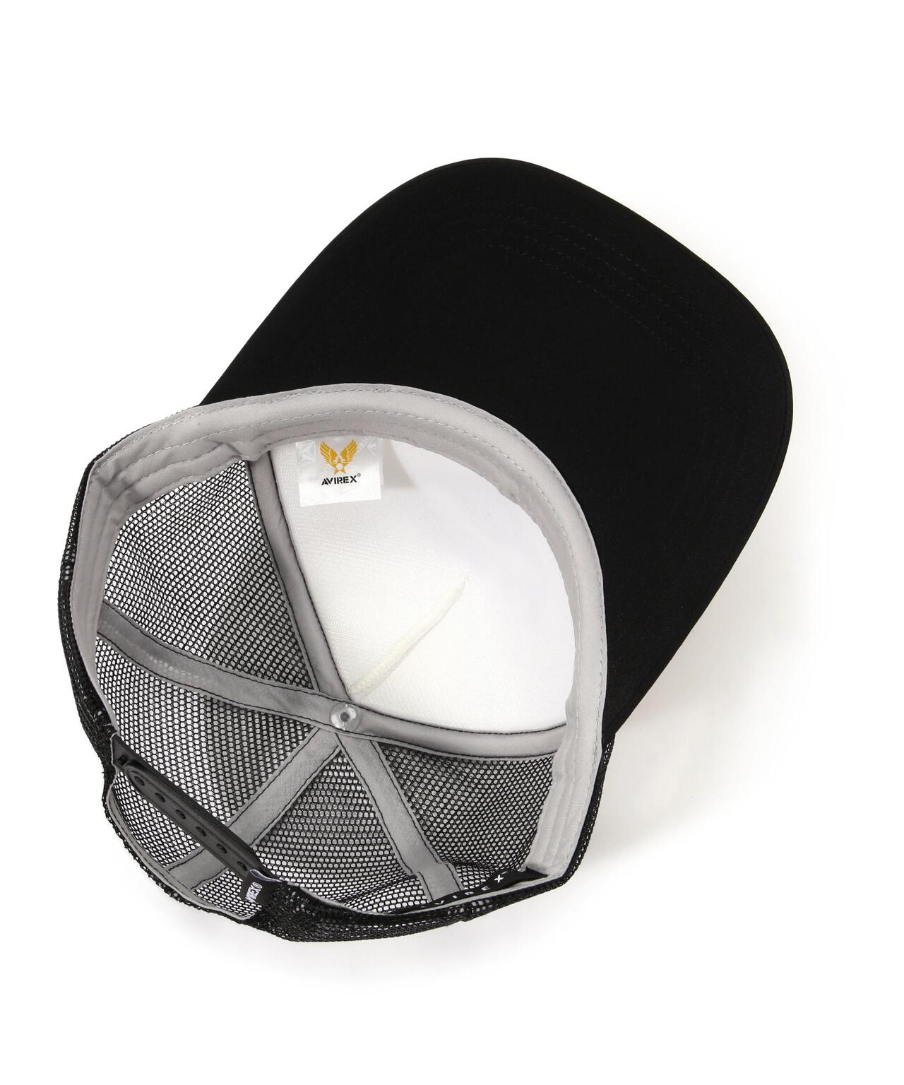 《WOMAN/直営店限定》RHINESTONE VARSITY LOGO MESH CAP/ラインストーンバーシティーロゴメッシュキャップ