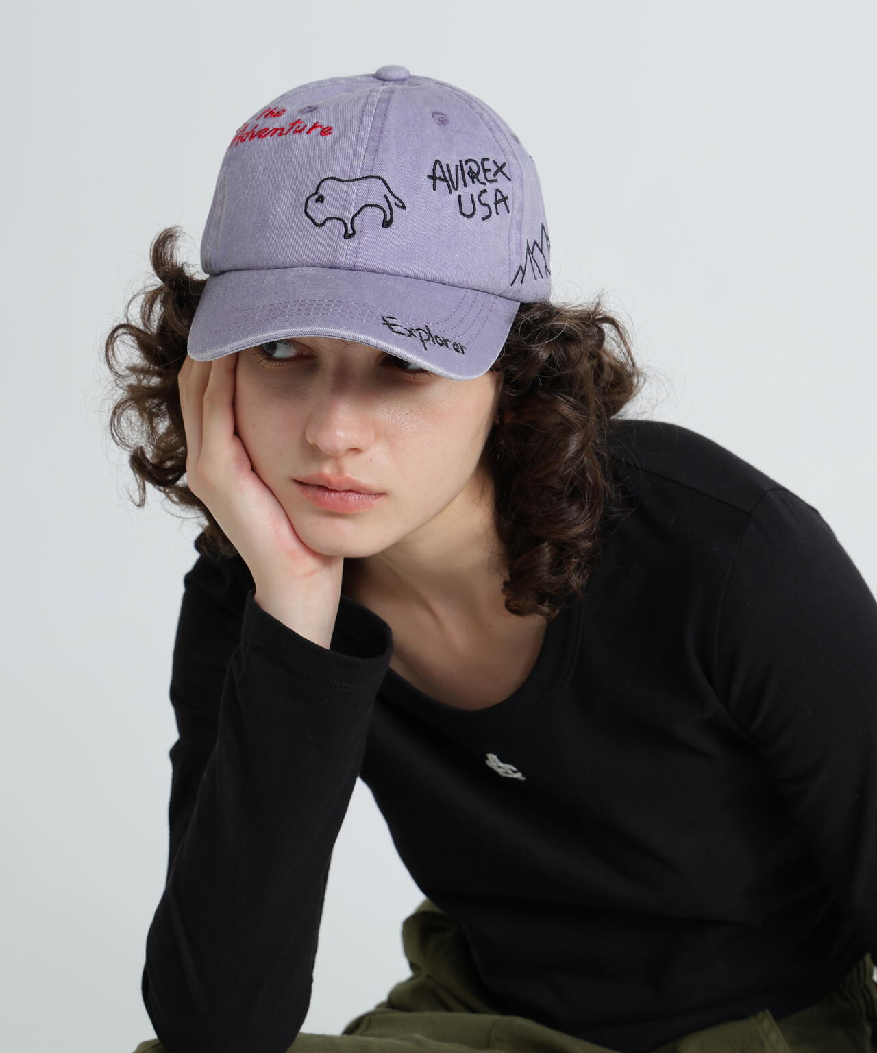PATTARN FADE WASH CAP/パターンフェイドウォッシュキャップ
