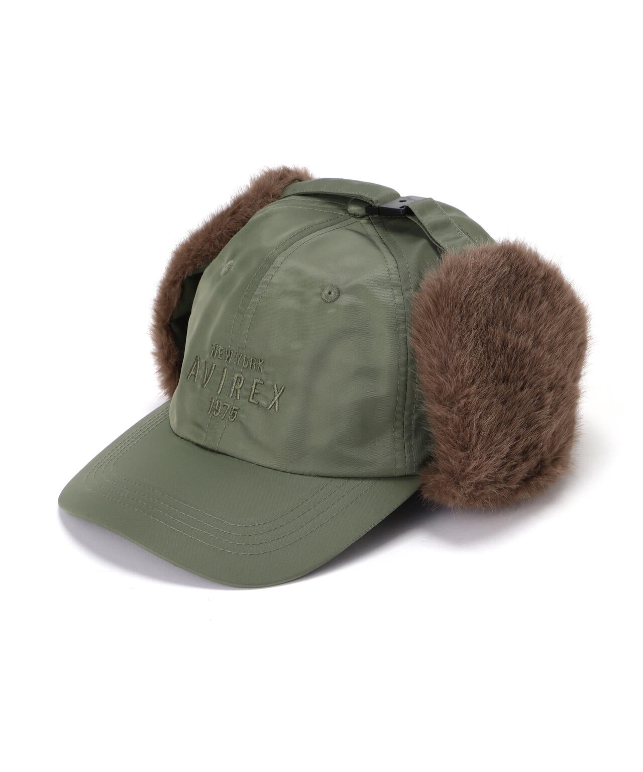 《直営店限定》NYLON×FUR FLIGHT CAP/ナイロン×ファー フライトキャップ