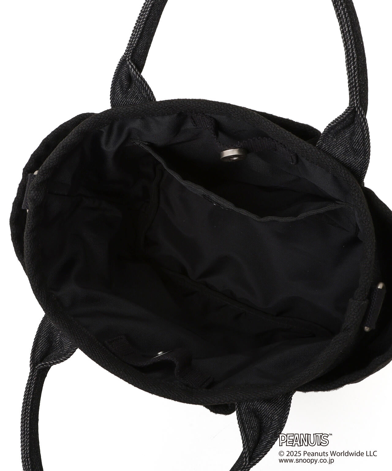 《AVIREX × PEANUTS》DENIM MINI TOTE BAG / デニムミニトートバッグ / ピーナッツ / アヴィレックス