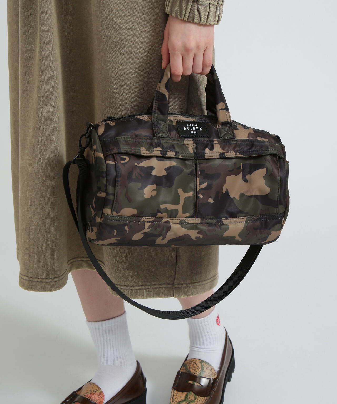 《直営店限定》POCKET MINI DUFFLE BAG/ポケットミニダッフルバッグ