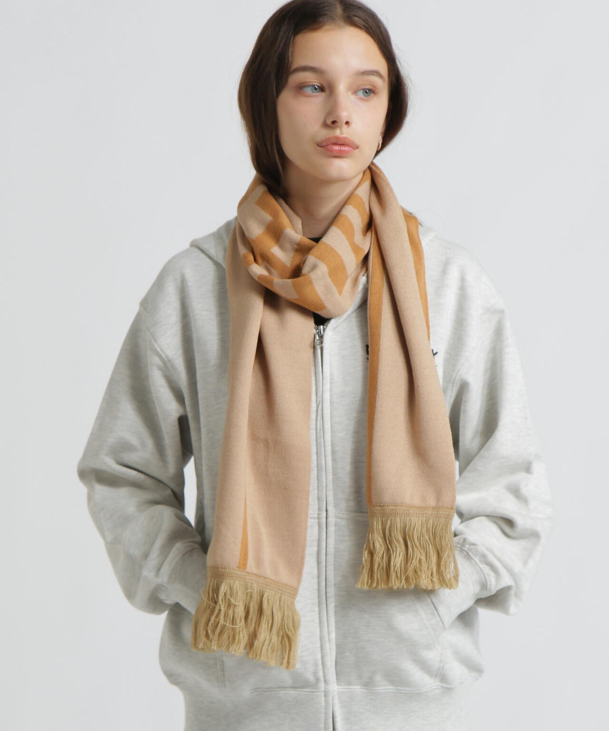 《直営店限定》AVIREX LOGO SOCCER SCARF/ロゴマフラー
