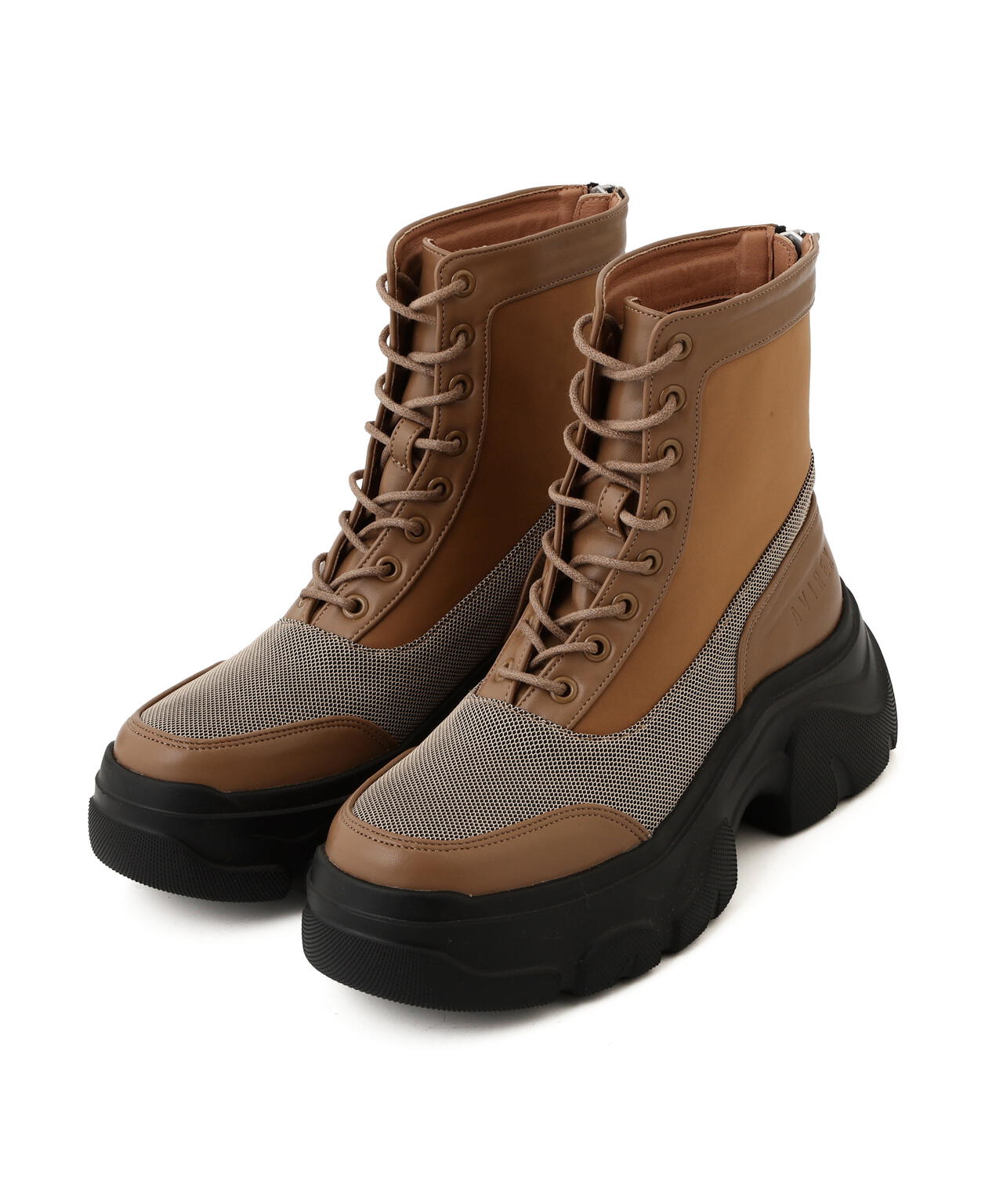 《直営店限定》LACE UP PLATFORM BOOTS/レースアッププラットフォームブーツ