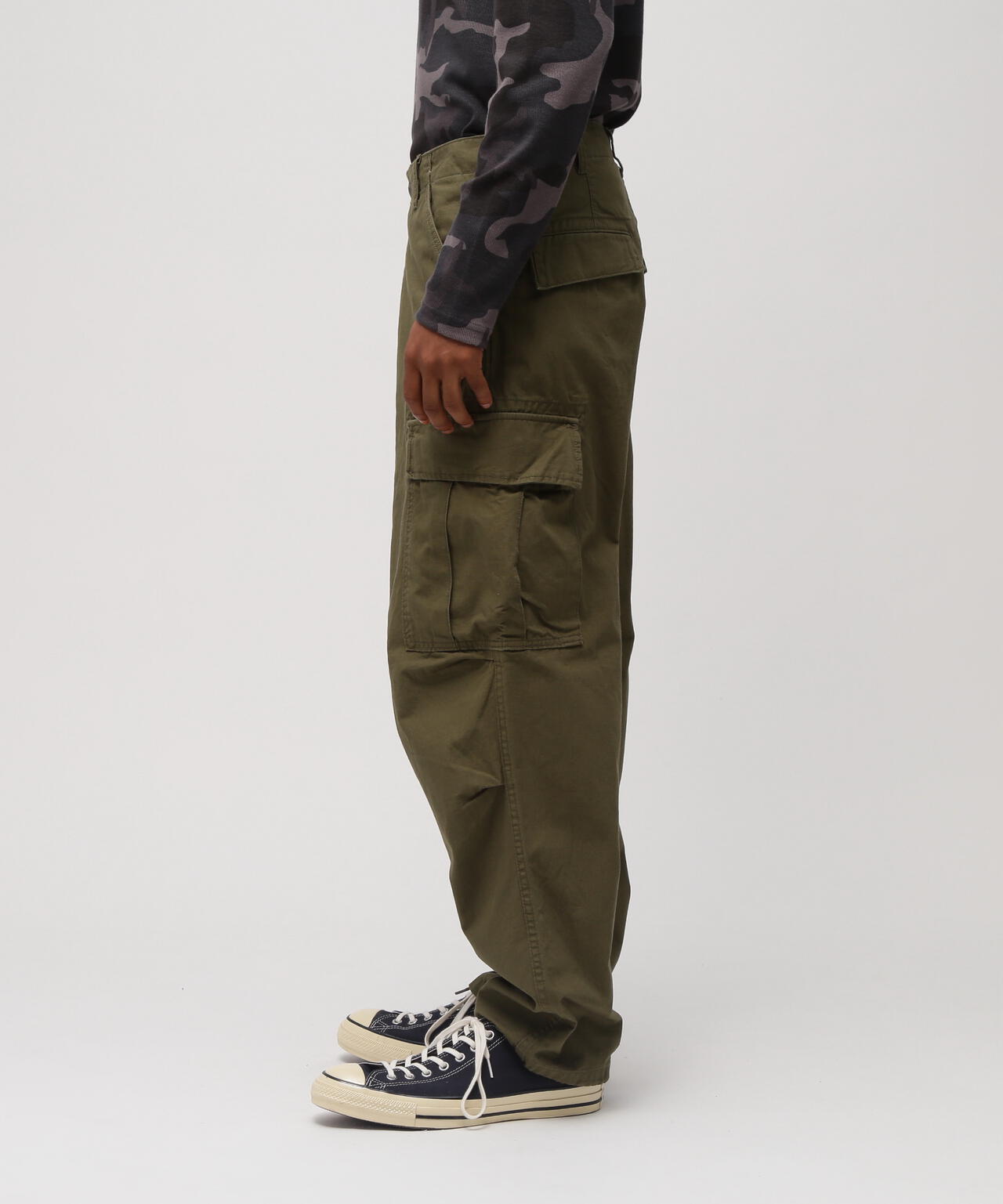 COTTON RIPSTOP CARGO PANTS
