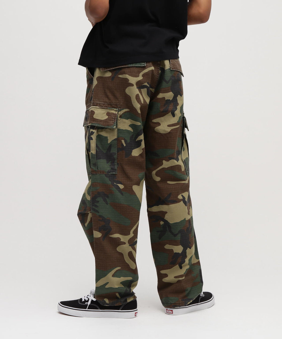 COTTON RIPSTOP CARGO PANTS